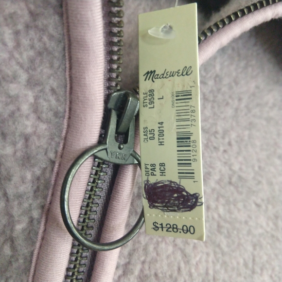 Madewell Polartec Fleece Half Zip Pullover Jacket - Picture 2 of 10